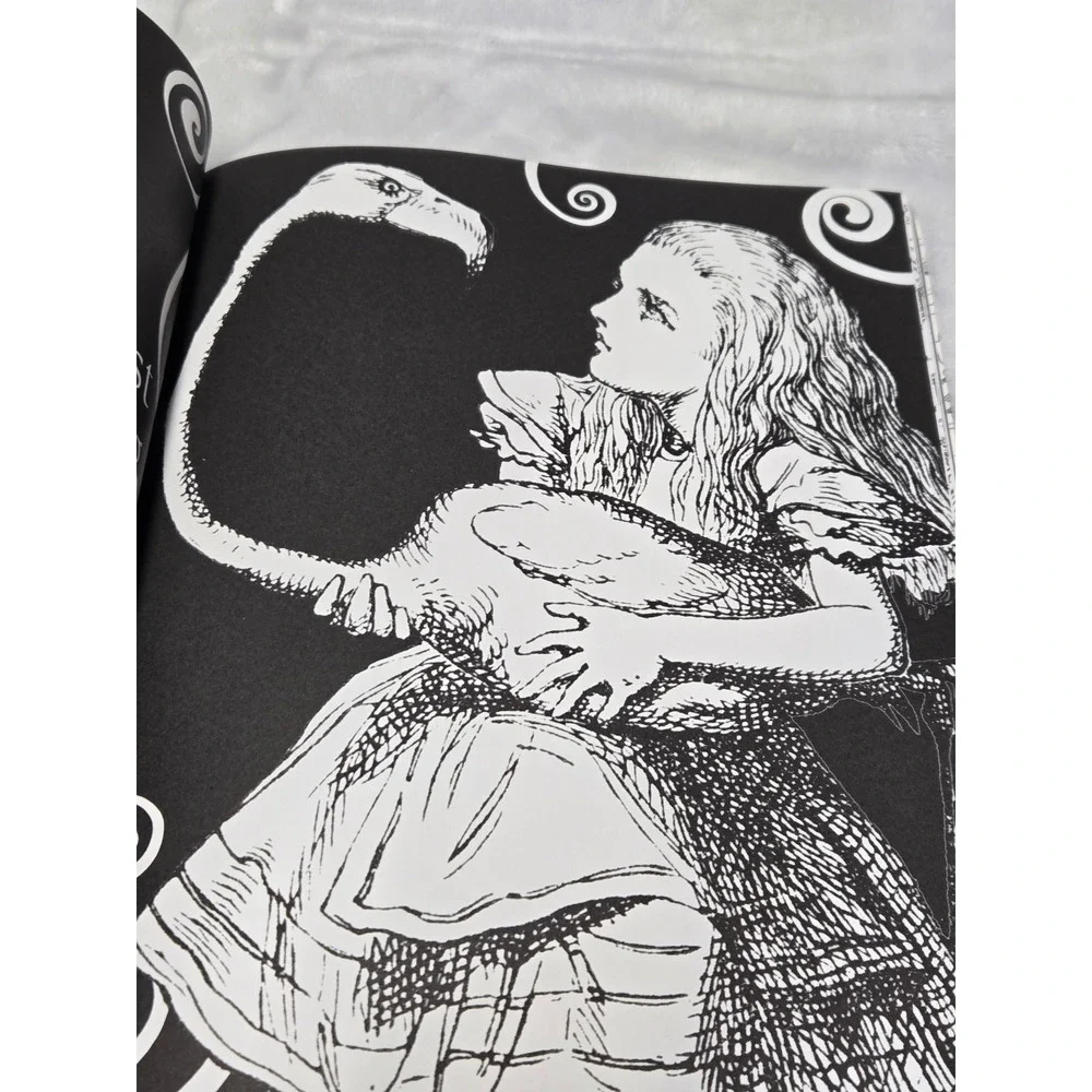 Alice's Adventures in Wonderland Coloring Book John Tenniel Silver Dolphin 2016